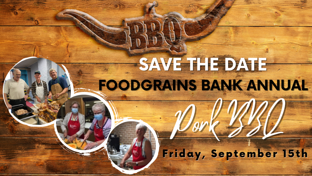 Save the Date Foodgrains Bank BBQ