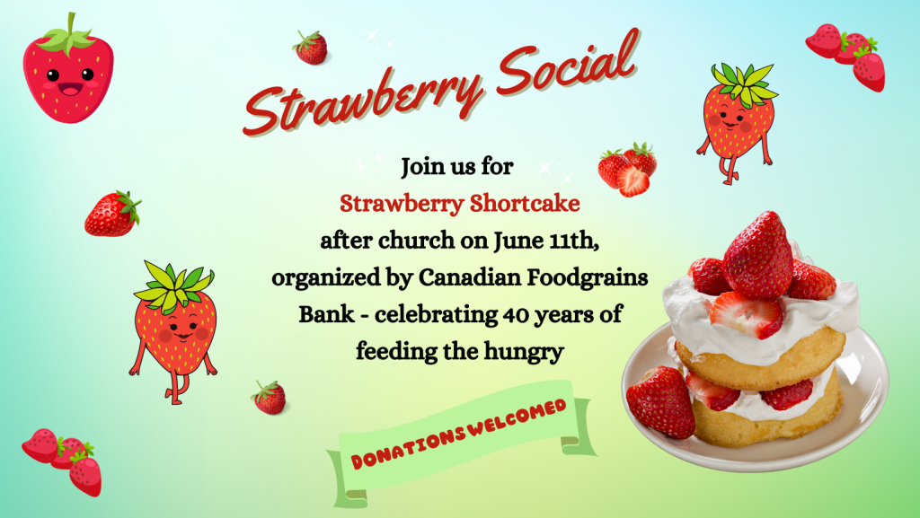 Strawberry Social (Facebook Cover)